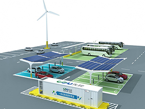 EV Stations for Solar Parking Lots