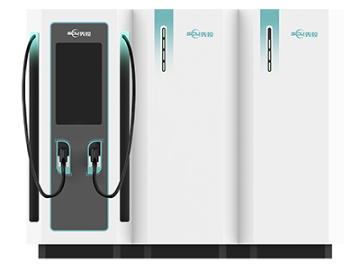 EVMS ONE EV Charging Station with Integrated Battery